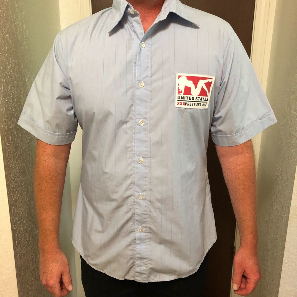 Short sleeve button down shirt